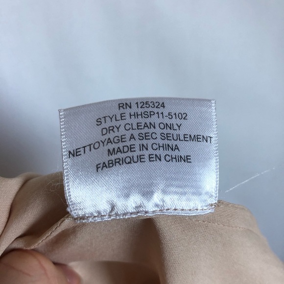 Haute Hippie Silk Beige Boho halter top size S - Picture 6 of 7